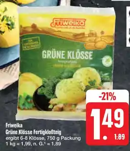 E-Center Friweika grüne klöße fertigkloßteig Angebot
