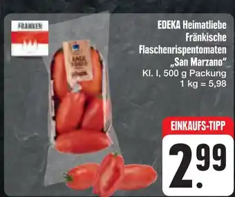 E-Center Edeka heimatliebe fränkische flaschenrispentomaten „san marzano“ Angebot