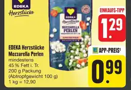 E-Center Edeka herzstücke mozzarella perlen Angebot