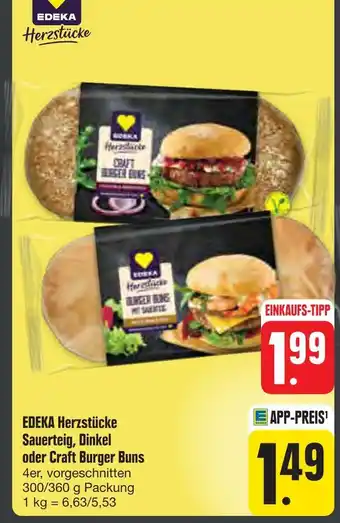 E-Center Edeka herzstücke sauerteig Angebot
