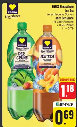 E-Center Edeka herzstücke ice tea Angebot