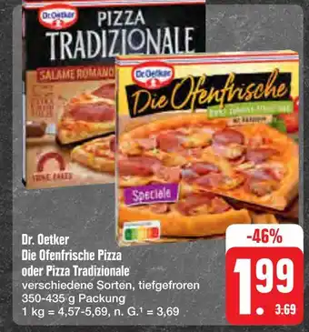 E-Center Dr. oetker die ofenfrische pizza Angebot