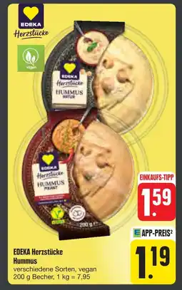 E-Center Edeka herzstücke hummus Angebot