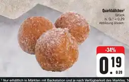 E-Center Quarkbällchen Angebot