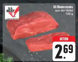 E-Center Us rindersteaks Angebot