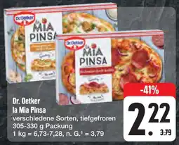 E-Center Dr. oetker la mia pinsa Angebot