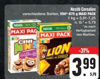 E-Center Nestlé cini minis Angebot