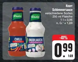 E-Center Knorr schlemmersauce Angebot