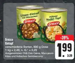 E-Center Erasco eintopf Angebot