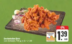 E-Center Geschnetzeltes gyros Angebot