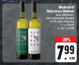 E-Center Wackerbarth elbterrassen weißwein Angebot