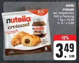 E-Center Nutella croissant Angebot