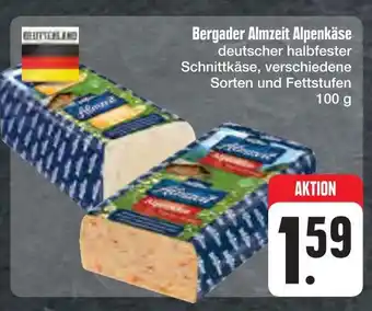 E-Center Bergader almzeit alpenkäse Angebot