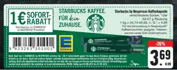 E-Center Starbucks starbucks by nespresso kaffeekapseln Angebot