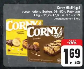 E-Center Corny müsliriegel Angebot