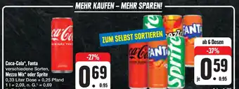 E-Center Coca-cola mezzo mix Angebot