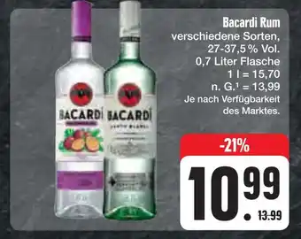 E-Center Bacardi rum Angebot