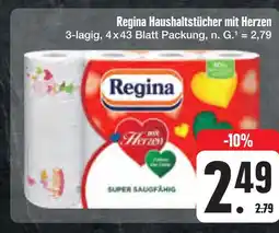 E-Center Regina haushaltstücher mit herzen Angebot