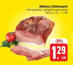 E-Center Delikatess schinkenspeck Angebot