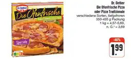 nah & gut Dr. oetker die ofenfrische pizza oder pizza tradizionale Angebot