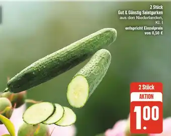 nah & gut Gut & günstig salatgurken Angebot