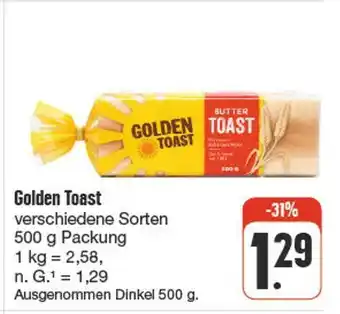 nah & gut Golden toast butter toast Angebot