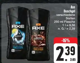 E-Center Axe duschgel Angebot