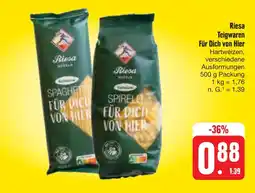 E-Center Riesa spaghetti Angebot