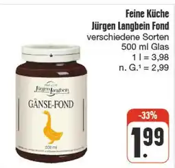 nah & gut Jürgen langbein gänse-fond Angebot
