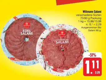 E-Center Wiltmann salami Angebot