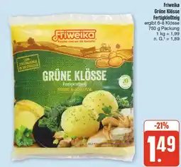nah & gut Friweika grüne klöße fertigklößteig Angebot