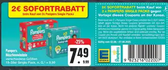 E-Center Pampers höschenwindeln Angebot