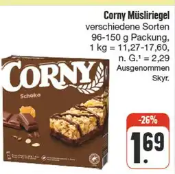 nah & gut Corny müsliriegel Angebot