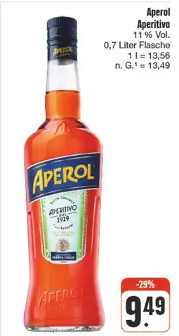 nah & gut Aperol aperitivo Angebot