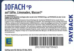 diska Edeka säfte, limonaden, wasser Angebot