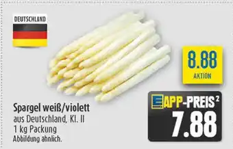 diska Spargel weiß/violett Angebot