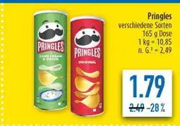 diska Pringles sour cream & onion Angebot