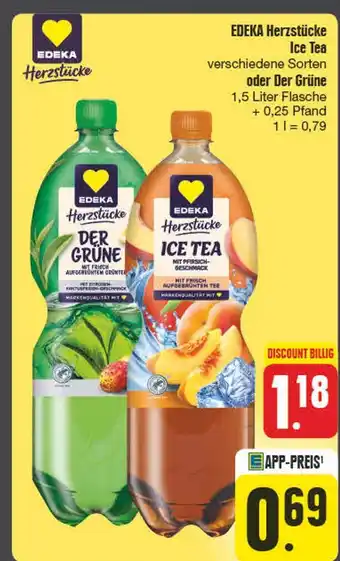 Edeka Edeka herzstücke ice tea Angebot
