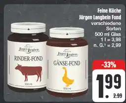 Edeka Jürgen langbein rinder-fond Angebot