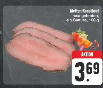 Edeka Metten roastbeef Angebot