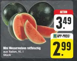 Edeka Mini wassermelone rotfleischig Angebot