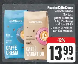 Edeka Eduscho caffè crema oder caffè variation Angebot