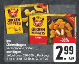 Edeka Iglo chicken nuggets Angebot