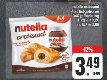 Edeka Nutella croissant Angebot
