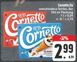 Edeka Cornetto eis Angebot