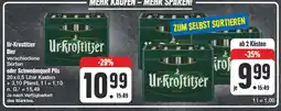 Edeka Ur-krostitzer bier verschiedene sorten oder schwedenquell pils Angebot