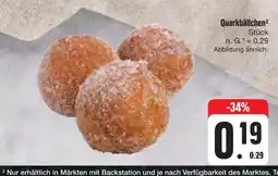 Edeka Quarkbällchen Angebot