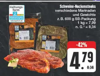 Edeka Schweine-nackensteaks Angebot