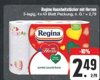 Edeka Regina haushaltstücher mit herzen Angebot