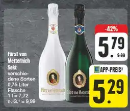 Edeka Fürst von metternich sekt Angebot